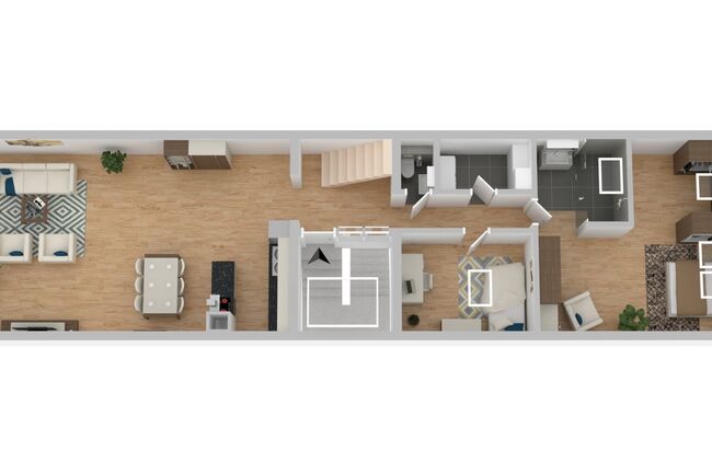 Grundriss Penthouse