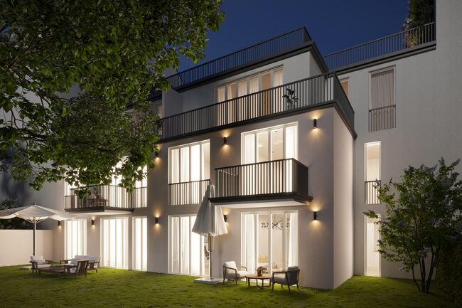 Haus Abend Visual