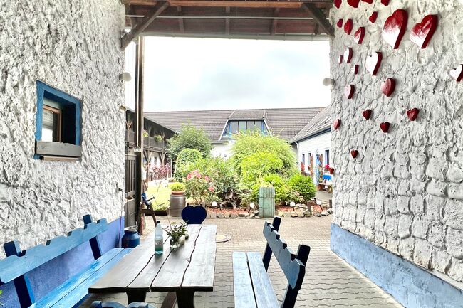 Blick in Innenhof