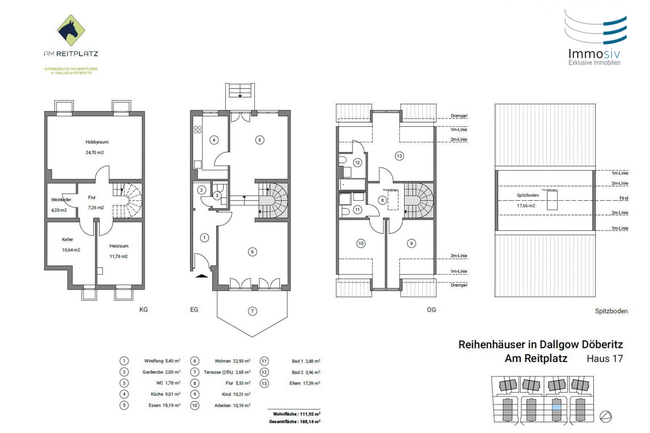Grundriss Haus 17