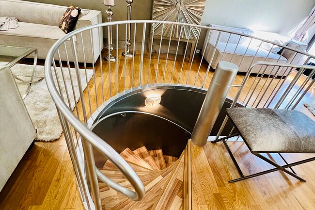 Innenliegende Treppe