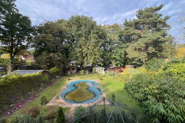 Blick auf den Garten
